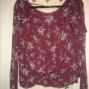 Free People Open Back Top